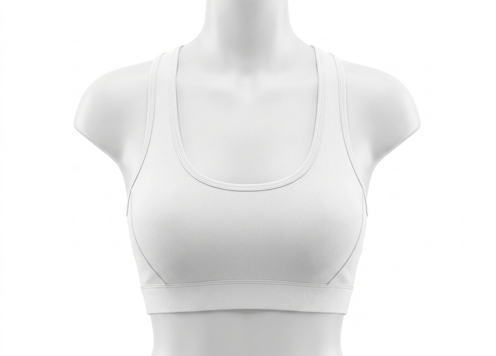 NEW VARLEY freesoft selma sports bra in white